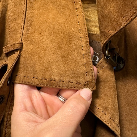 OVERLAND | Mia Suede Trench 100% leather - Picture 10 of 11
